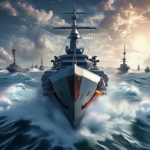 海戰(zhàn)世界官網(wǎng)：你的戰(zhàn)艦?zāi)芊穹Q霸海洋？戰(zhàn)術(shù)決定勝負(fù)
