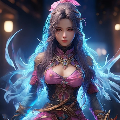 韓服手游女鬼劍時裝，時尚與戰(zhàn)斗的完美融合