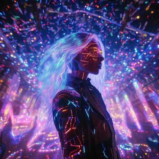 虛擬歌姬，音樂與科技的夢幻交響曲