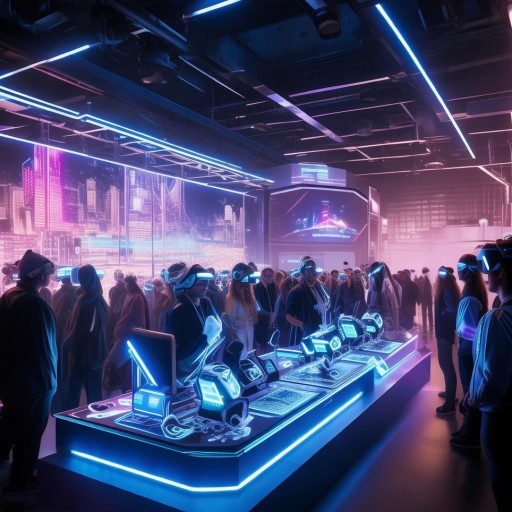 VR虛擬游戲設備展會，探索未來娛樂的無限可能