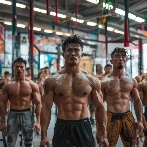 健身大佬組隊(duì)挑戰(zhàn)，極限運(yùn)動(dòng)塑造完美體魄