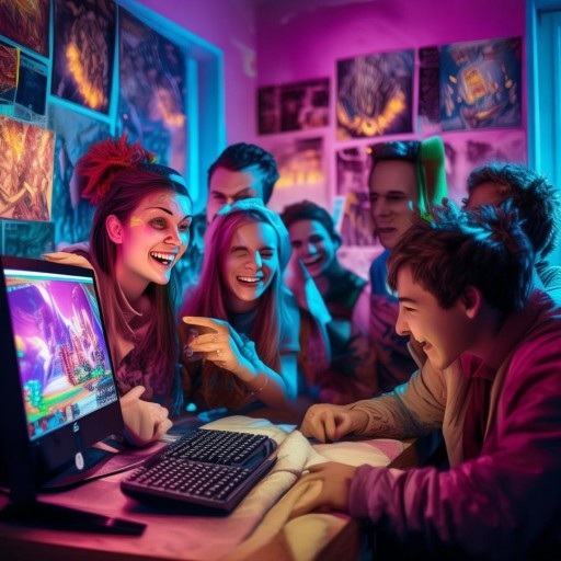 Steam上的歡樂時光，舍友組隊游戲