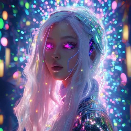 游戲美女虛擬主播，虛擬與現(xiàn)實(shí)的夢(mèng)幻交織