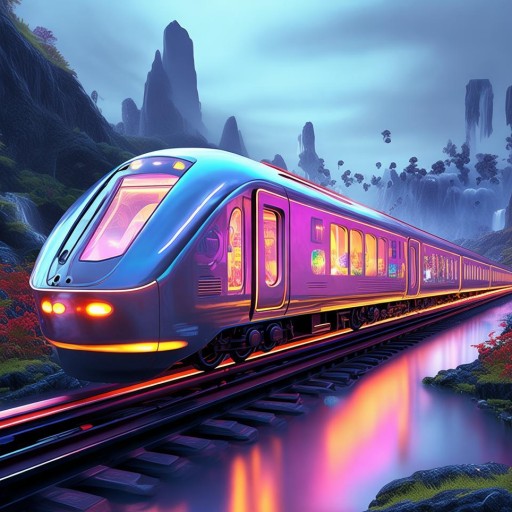 虛擬鐵軌列車，探索未知世界的奇妙之旅