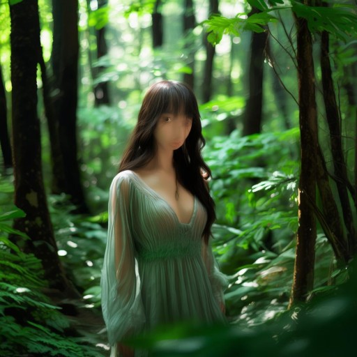李沁森林寫真曝光，她的秘密你發(fā)現(xiàn)了嗎？你敢挑戰(zhàn)嗎？