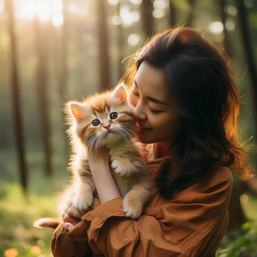 林心如懷抱小貓引熱議，她的寵物生活你了解多少？貓咪為何如此受寵？