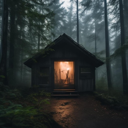 林中小屋驚現(xiàn)神秘視頻，你敢看嗎？真相令人震驚