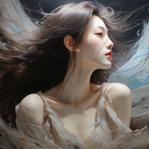 柳菁菁人體藝術(shù)圖片：你敢直面藝術(shù)的震撼嗎？她的美能否觸動你的靈魂？