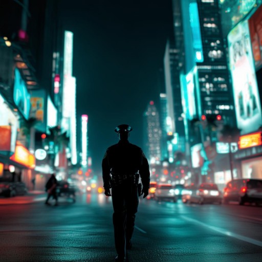 洛城夜巡：你見過最神秘的夜晚嗎？誰在守護(hù)這座城市的安寧？