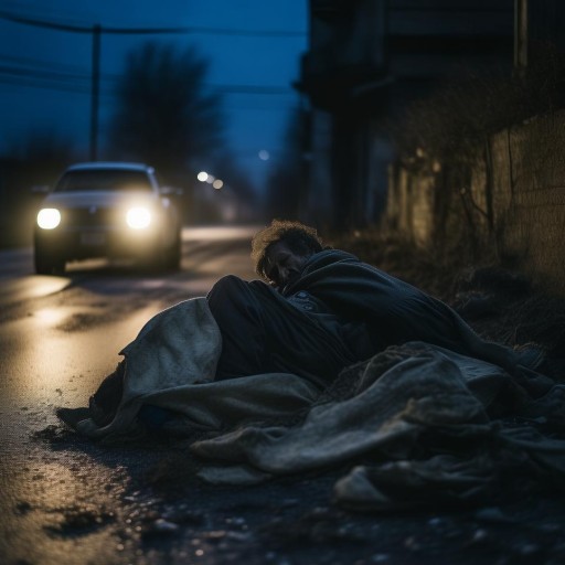 民工深夜路邊熟睡竟遭車碾壓，安全意識(shí)何在？誰來守護(hù)他們的夜晚？