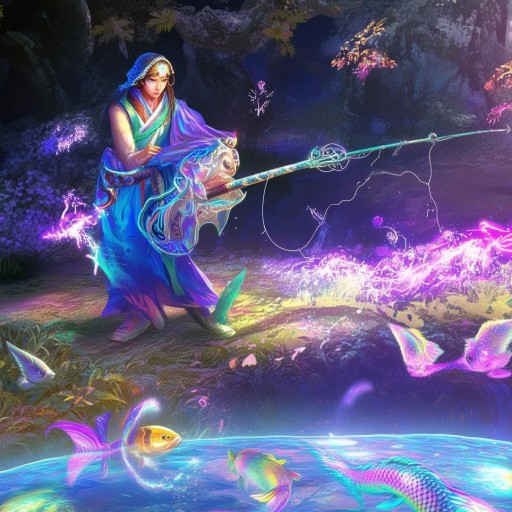 夢幻西游釣魚神器，你真的會使用嗎？釣到稀有魚種了嗎？