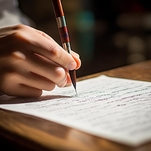 毛筆夾持技巧：如何確保書(shū)寫(xiě)時(shí)不掉落？你掌握了嗎？